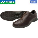 ヨネックス YONEX メンズ パワークッションMC30W ダークブラウン ウォーキングシューズ スニーカー 軽量 衝撃吸収 4.5E 幅広 撥水 抗菌防臭 防...