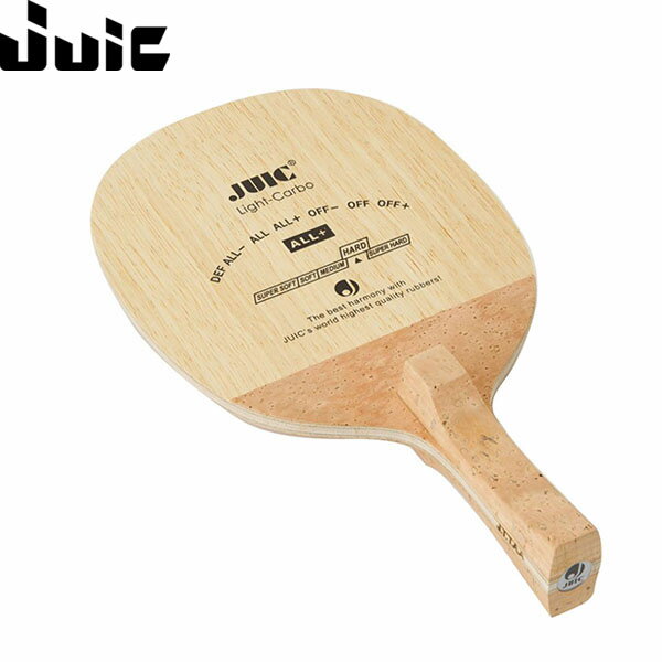 ジュウイック JUIC 卓球 ラケット ユニセックス ライトカーボン 反転式 角丸型 ペンラケット JUC2282E