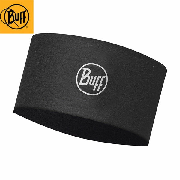 バフ Buff ヘッドバンド アクセサリー COOLNET UVプラス HEADBAND SOLID BLACK UVカット UPF50 BUF357014