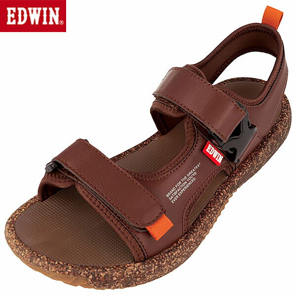 エドウィン EDWIN サンダル メンズ スポーツサンダル D.ブラウン EW5105 カジュアル シューズ EDWEW5105208