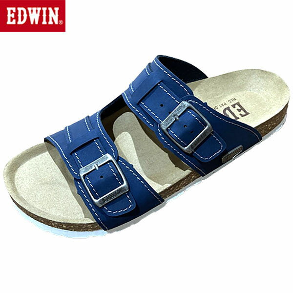 エドウィン EDWIN サンダル メンズ フットベット ネイビー EW9128 カジュアル シューズ EDWEW9128505