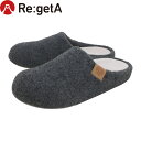 リゲッタ Re:getA スリッパ ルームシューズ ユニセックス メンズ レディース CHR005 Regeppa Fu-U グレー RGTCHR005GRY