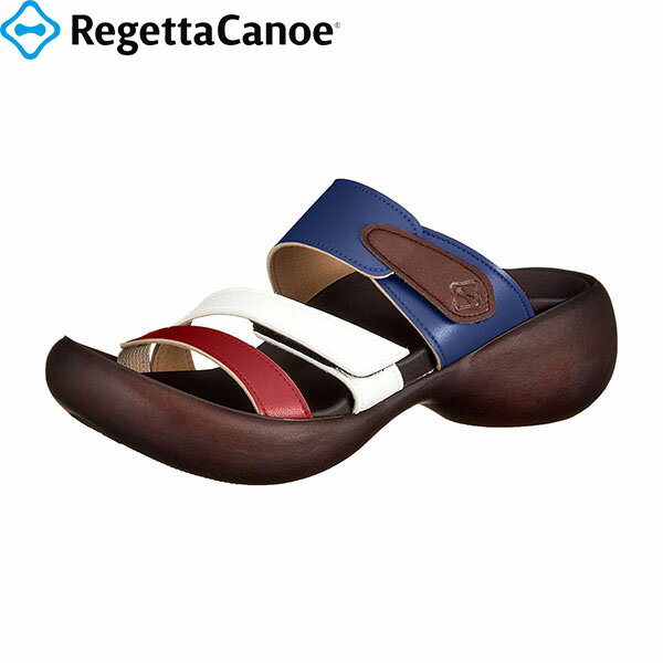リゲッタカヌー サンダル レディース スリーストラップサンダル(トリコロール) フランス RegettaCanoe RGTCJEG5224AFRA