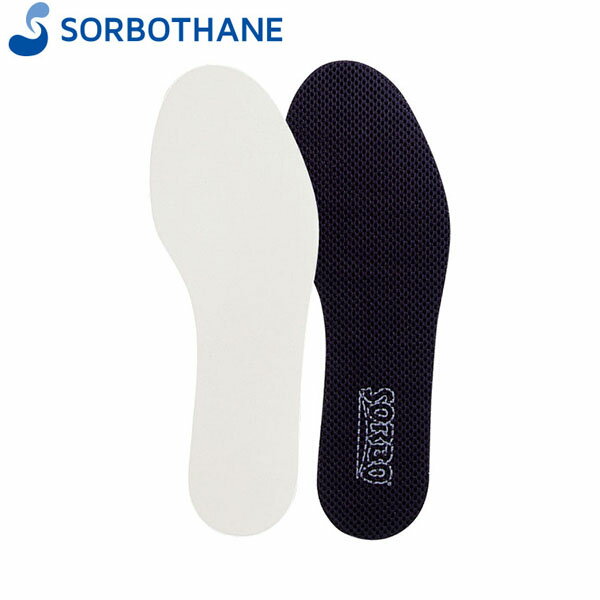 ソルボセイン SORBOTHANE 61241 ソルボ衝撃吸収+乾インソール ブラック S(23.5-24.5cm) ソルボセイン 吸汗 速乾 通気 SRB61241
