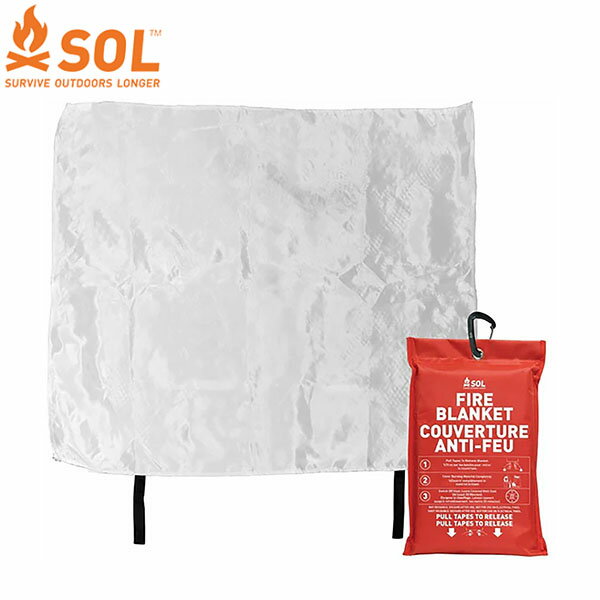 エスオーエル SOL 消火用具 エマージェンシーファイヤーブランケット コンパクト 13829 防災グッズ サバイバルギア SOL13829