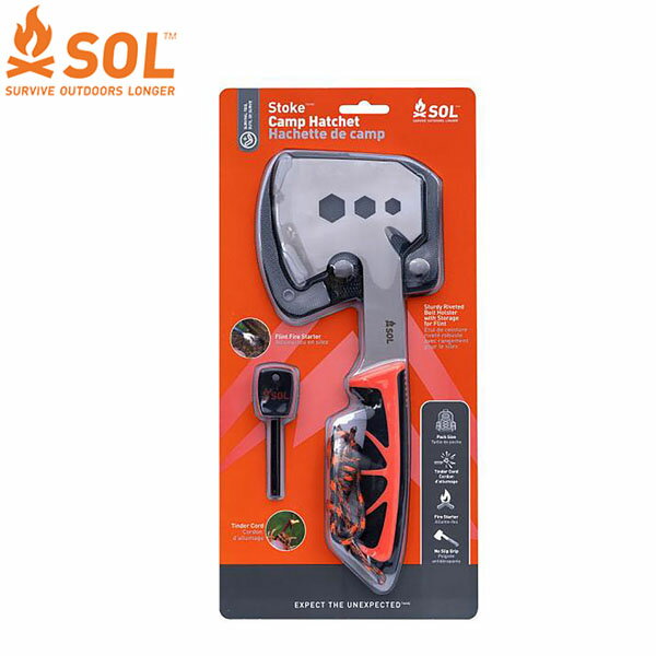 エスオーエル SOL マルチツール ストークキャンプハチェット 13860 防災グッズ サバイバルギア SOL13860