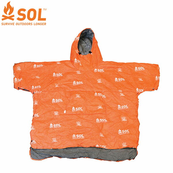 エスオーエル SOL ブランケット エスケープインスレーテッドポンチョ 14019 防災グッズ サバイバルギア SOL14019
