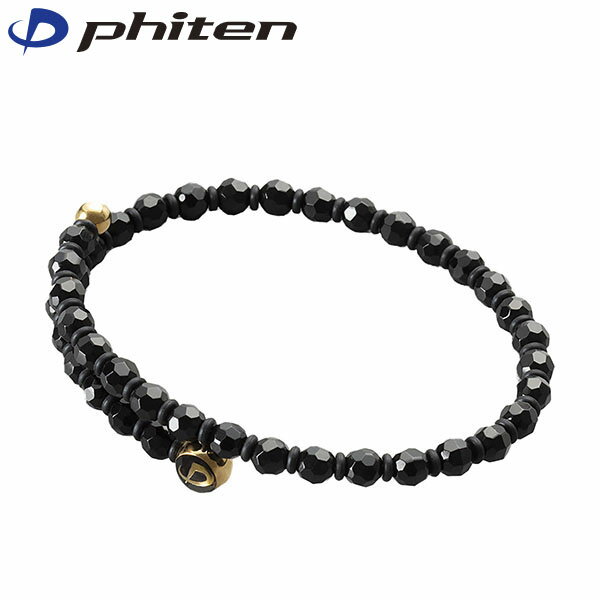 ファイテン Phiten クリスタル ブレスレット オニキス PHIJX964000