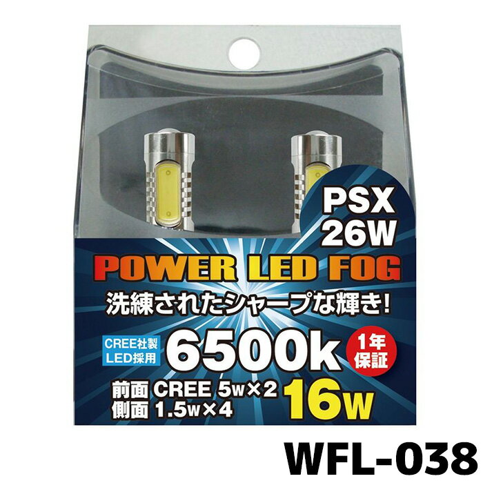 WFL-038 LEDフォグバルブシリーズウィングファイブ Wing-Five