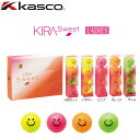 【送料無料】kasco キャスコ KIRA Sweet キラ スウィート (キャラ) レディス ゴルフ ボール 1ダース