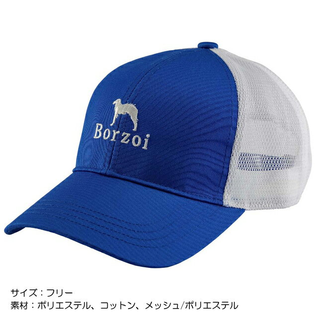 【送料無料 メール便】kasco キャスコ Borzoi ボルゾイ メンズ メッシュ キャップ BZC-2325B