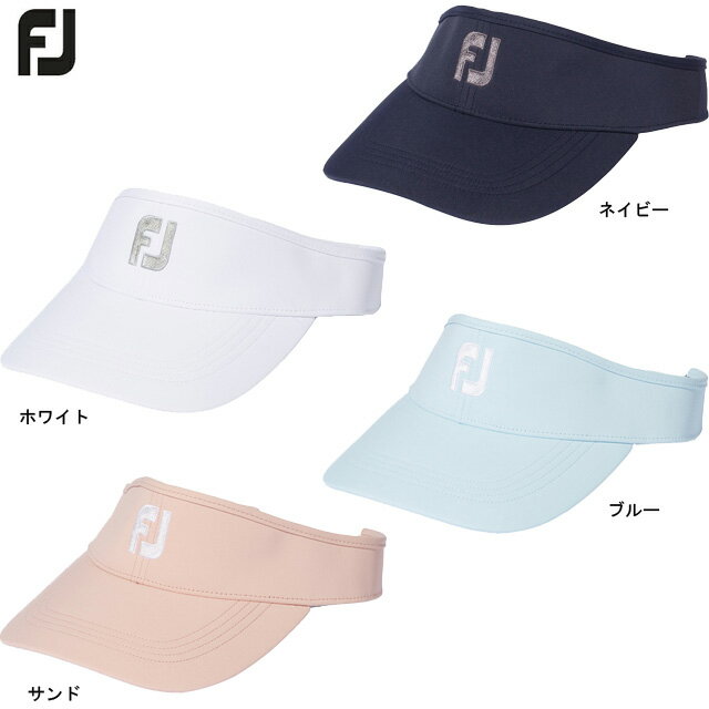 【送料無料　メール便】【2023年モデル】 FOOTJOY フットジョイ WOMENS ベーシック サンバイザー レデ...