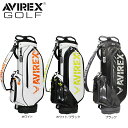 AVIREX GOLF アビレックス ゴルフ キャディバッグ AVG2F-BA1