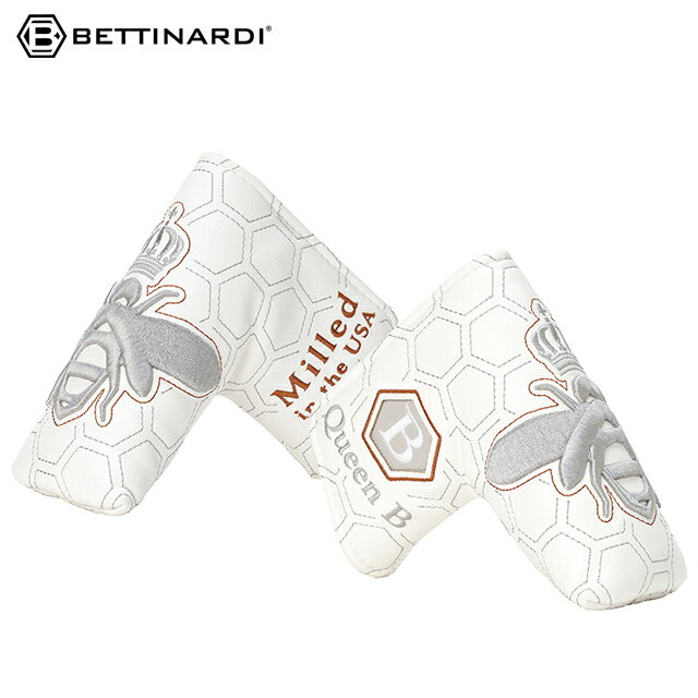 【送料無料 メール便】【日本正規品】BETTINARDI ベティナルディ US QB ホワイト パターカバー