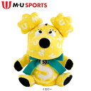 【6/4-6/11限定●全品ポイント10倍(エントリー要)】【送料無料】 MU SPORTS モノグラム総柄ロゴ シュシュ ヘッドカバー フェアウェイウッド用 703Q3516(4)
