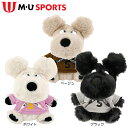 【8/24-8/27まで限定●全品ポイント10倍(エントリー要)】【送料無料】 MU SPORTS 兎毛ふわふわパーカー ヘッドカバー ユーティリティ用 703Q3550
