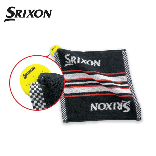 【送料無料　メール便】ダンロップ スリクソン SRIXON タオルハンガー マーカーセット GGF-25316