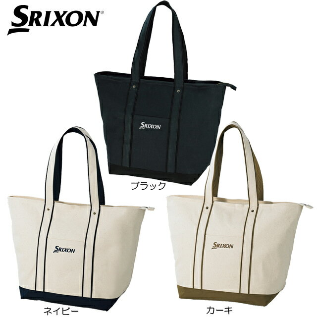 【送料無料】ダンロップ SRIXON スリクソン 帆布トートバッグ GGF-B9002