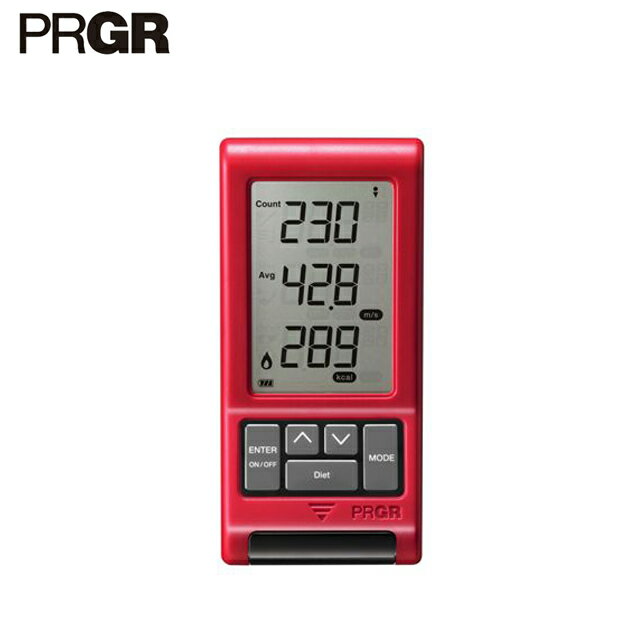 【送料無料】プロギア PRGR NEW RED EYES POCKET レッドアイズポケット マルチスピード測定器のサムネイル