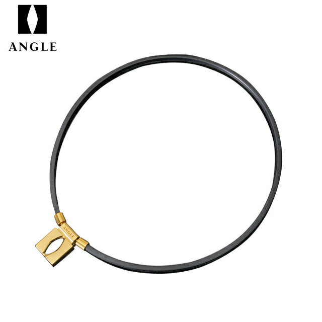 【送料無料　メール便】アングル ANGLE 磁気ネックレス e.MODEL 01 NECKLACE ピュアゴールド