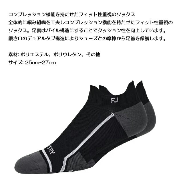 【送料無料 メール便】 FOOTJOY フットジョイ テックドライ ロールタブ （18290 18190）