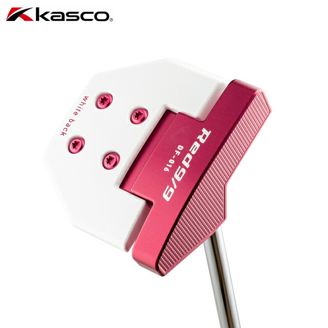 【送料無料】【アカパタ】Kasco キャスコ Red9/9 DELTA-FACE 角マレット DF-016 パター その1