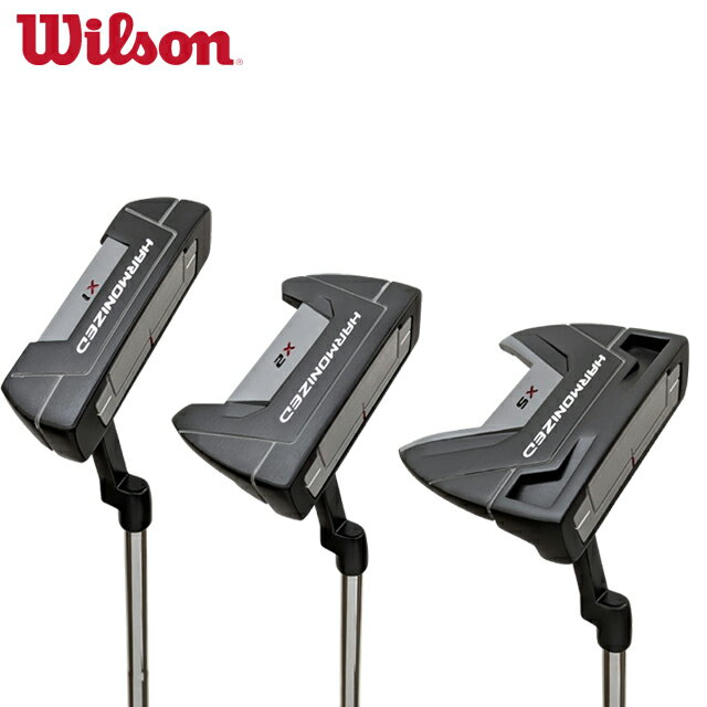 【送料無料】【2025年モデル】WILSON ウィルソン HARMONIZED PUTTER ハーモナイズド Xシリーズ メンズ パター