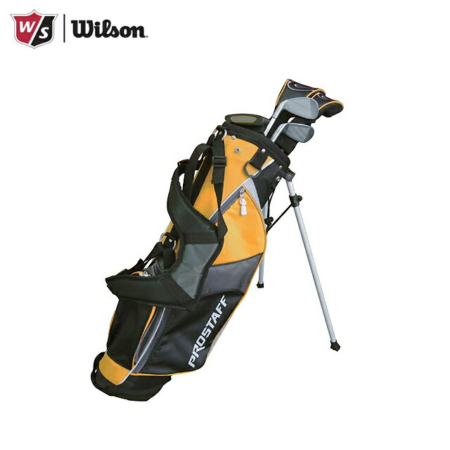 【送料無料】WILSON ウィルソン PROSTAFF JGI JUNIOR MEDIUM キャディバッグ付き 【ミディアム】 ジュニアセット 子供用 セット ゴルフ