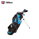【送料無料】WILSON ウィルソン PROSTAFF JGI JUNIOR SMALL キャディバッグ付き 【スモール】 ジュニアセット 子供用 セット ゴル...