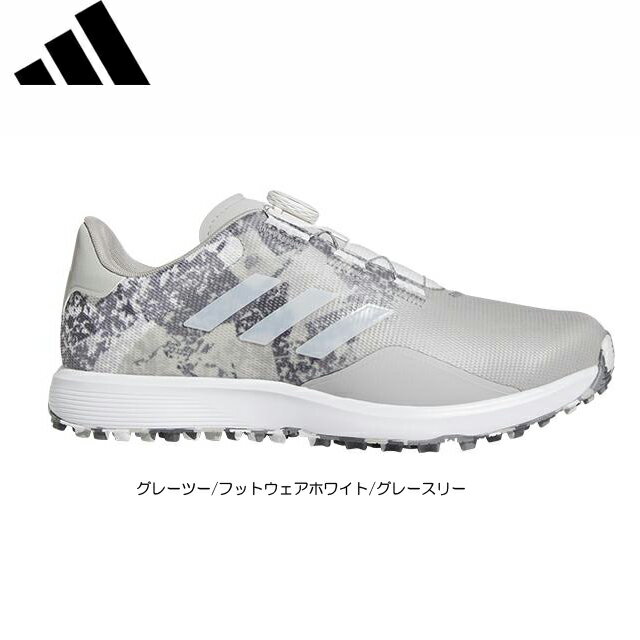 【送料無料】adidas アディダス S2G SL ボア 23 グレーツー/フットウェアホワイト/グレースリー GV9415 ゴルフ シューズLIJ44 1