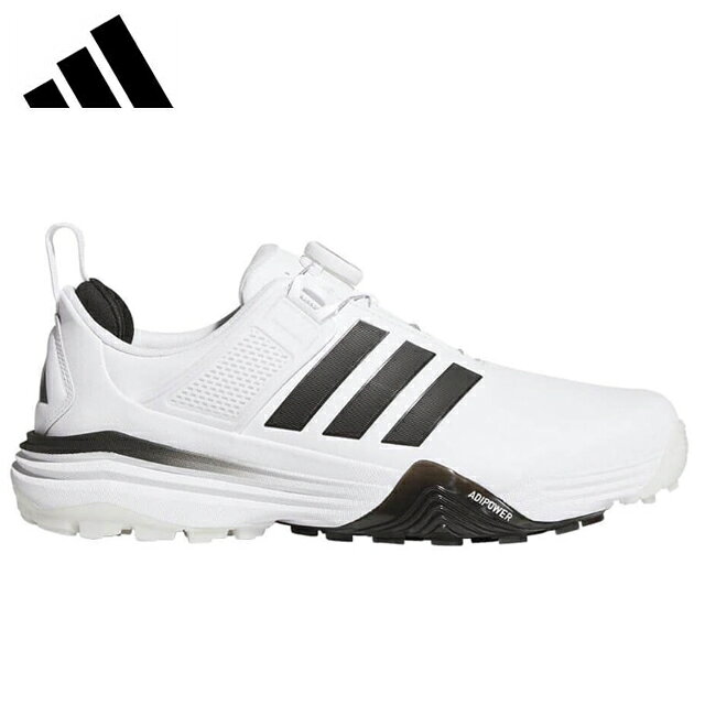 Rakuten - 【送料無料】 adidas アディダス 26 ボア スパイクレス adipower 26 BOA SL Cloud White / Core Black / Silver Metallic JS4138