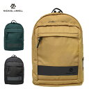 MICHAEL LINNELL A.R.M.S マイケルリンネル MLYL-02 BACKPACK リュック 30L 撥水性 リフレクター YELLOW LABEL シンプル 軽量 デイリー バックパック PC収納ポケット ユニセックス 通勤 通学 機能的