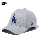 NEW ERA ニューエラ 14525025 9FORTY 940 ロサンゼルス LA ドジャース ヘザーグレー × ダークロイヤル ベースボールキャップ 帽子 キャップ CAP 定番 ユニセックス メンズ レディース(4)