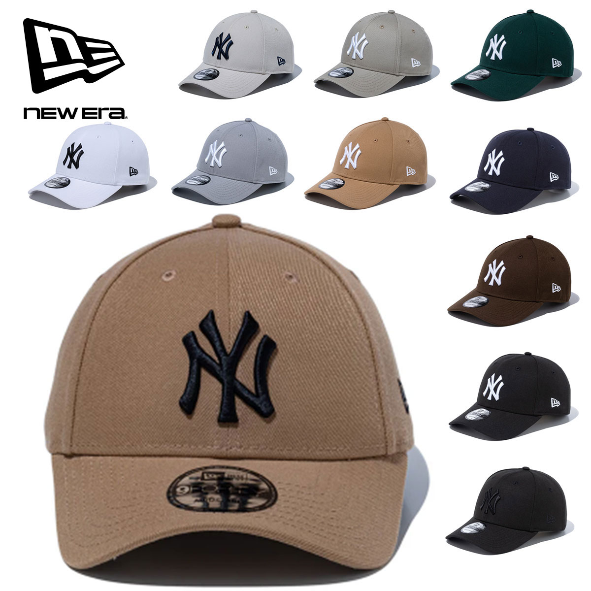 NEW ERA ニューエラ 9FORTY 940 ニューヨーク・ヤンキース 14525009 14525013 14525012 14525010 ベースボールキャップ 帽子 キャップ CAP 定番 NEYYAN ユニセックス メンズ レディース ADJUSTABLE