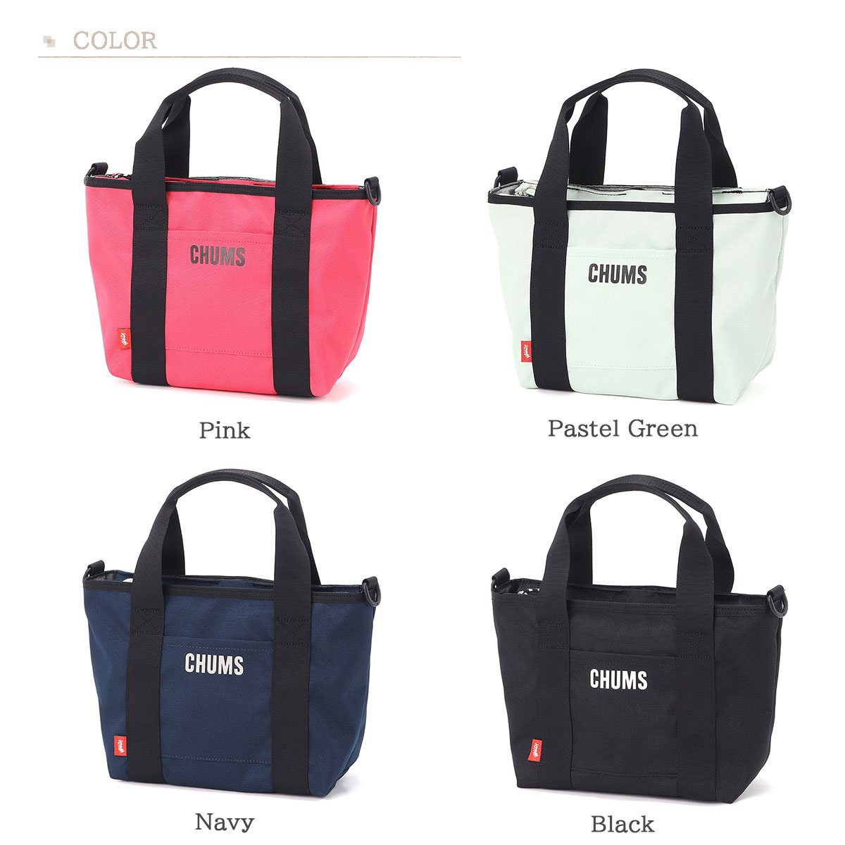CHUMS チャムス CH60-3922 Recycle CHUMS Mini Tote Bag リサイクルチャムスミニト...