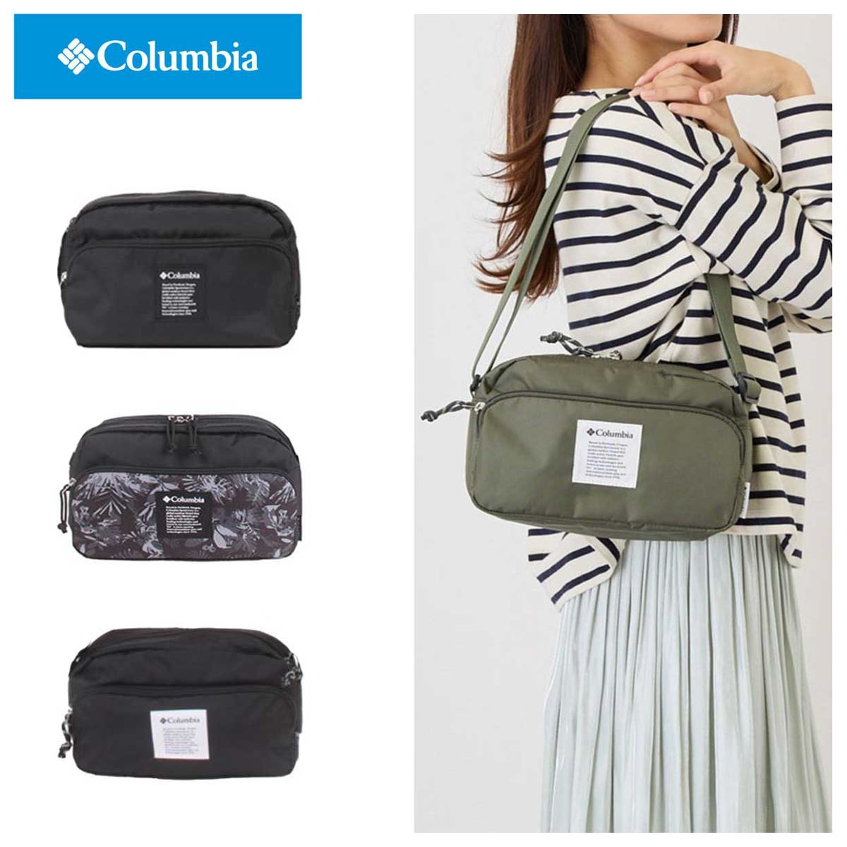 Columbia 콜롬비아 PU8299 PU8775 숄더백 대각선 걸어 숄더 COLUMBIA 브랜드 맨즈 레이디스 남녀 겸용 대각선 가방 미니 숄더백 평상시 사용 데일리 여행 여행 어른 무료 배송