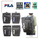 【FILA】7762 バックパック リュック BOXリュック 大容量 ノートPC A4ファイル B4 撥水 通勤 出張 通学 大学 専門学校 高校 男性 女性 ...