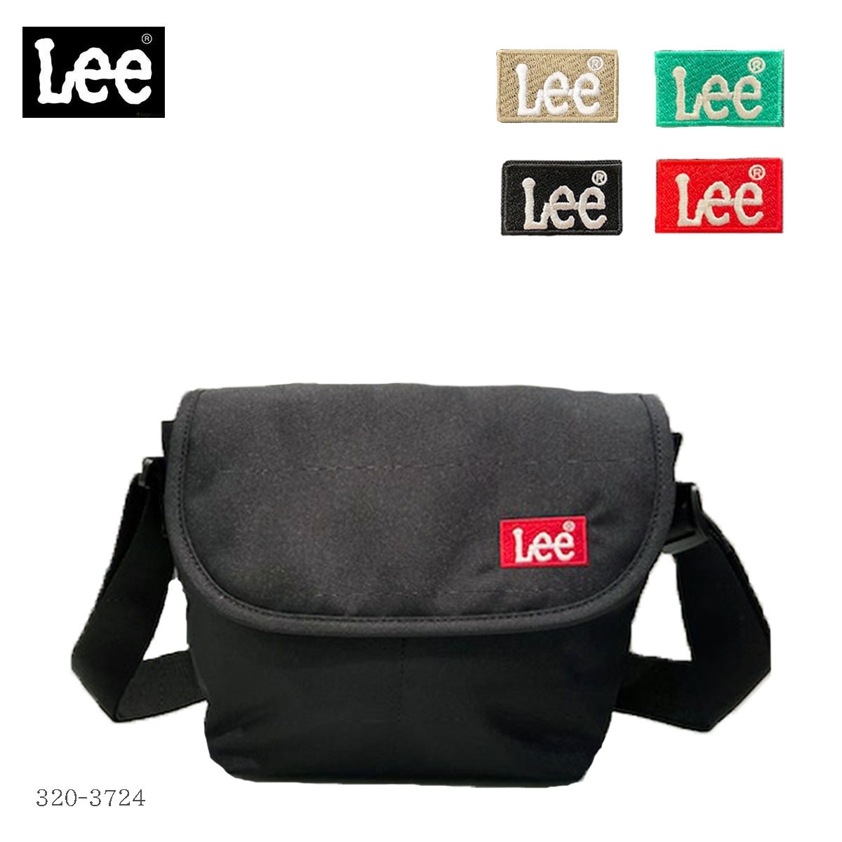Lee リー PRAYII ショルダーバッグ スポーツ 斜めがけ レジャー かぶせ シンプル カジュアル 男女兼用 320-3725 送料無料