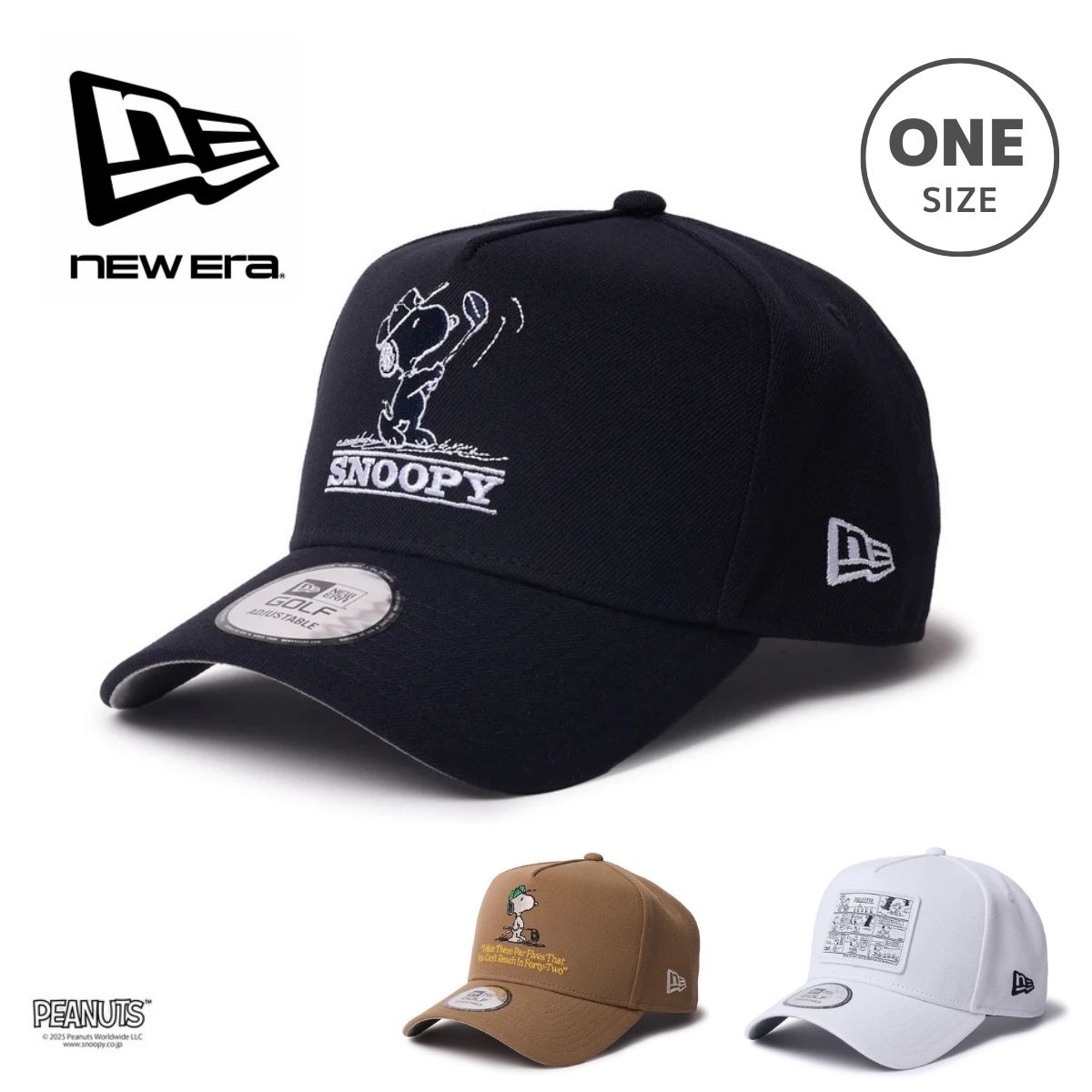 NEW ERA ニューエラ 14682548 14682549 14682550 9FORTY A-Frame PEANUTS ピーナッツ ゴルフ キャップ キャップ 帽子 CAP レディース メンズ ユニセックス