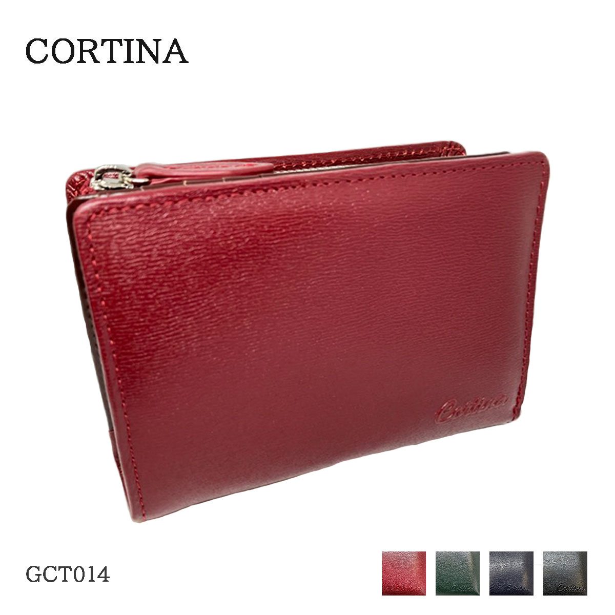 新品・未使用 cortina コルティーナ 本革 羊革 長財布 ウォレット 箱付 SALE 50%OFF CORTINA GCT001 長財布 ロングウォレット ユニセックス