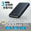 ポイント10倍 バッテリー 5000mAh type-cケー