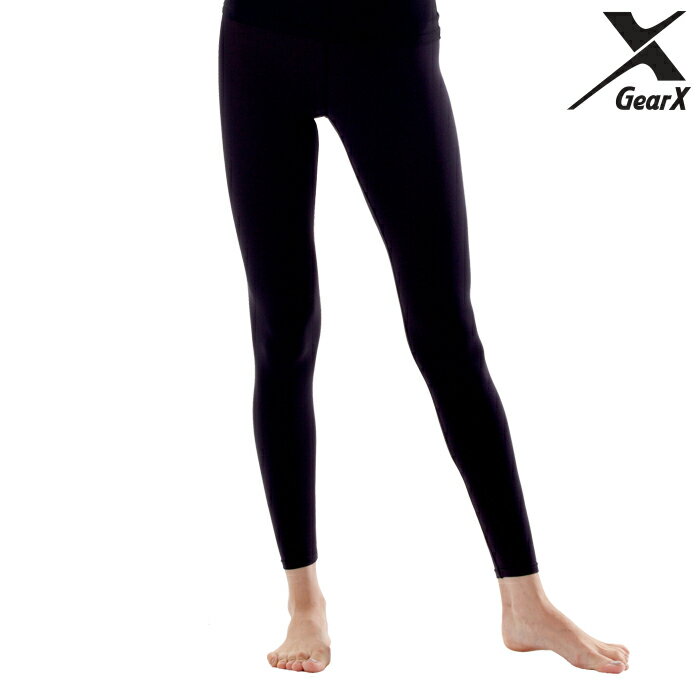 GearX 一般 四季用 Baselayer 女性 長パンツ | アンダーパンツ インナーパンツ スポーツウェア 登山 ゴルフ スポーツ トレーニング 伸縮性 保温 保冷 機能性 吸湿 抗菌機能