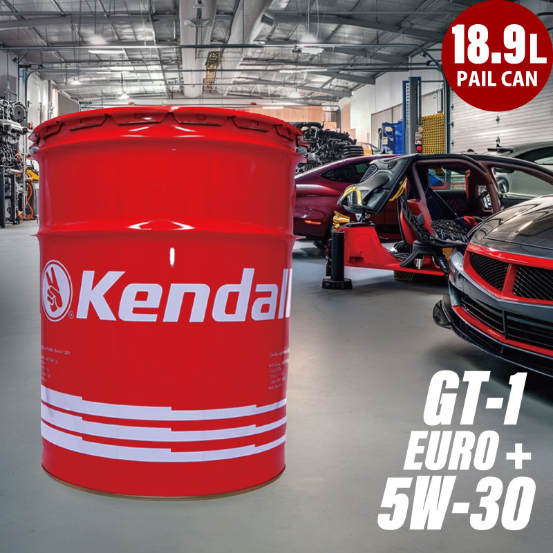 ケンドル Kendall エンジンオイル 5W-30（5W30）18.9L 5ガロン GT-1 EURO＋ ユーロプラス 全合成油 PAO配合 DPF対応 API SN/CF ACEA C3-12 欧州車 輸入車 ベンツ BMW VW ポルシェ ガソリン ディーゼル MB 229.51 BMW LL-04 VW504.00 VW507.00 Porsche C30 オイル交換