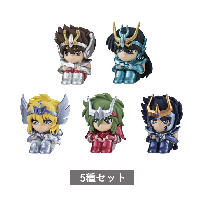 【予約商品 2026年2月発売予定 】まちぼうけ 聖闘士星矢 全5種 セット コンプリート ガチャ がちゃ