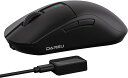 DAREU A950PRO ゲーミングマウス 4K無線 55g 超軽量 ワイヤレス PAW3395センサー 26000DPI 2.4G/Bluetooth/USB接続可能 急速充電式 4000Hzレシーバー付き 黒/ブラック