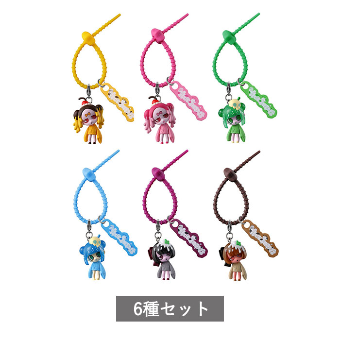 【予約商品 12月発売予定 】 VIRUSWEETS カラフルマルチチャーム 全6種 セット コンプリート ガチャ がちゃ