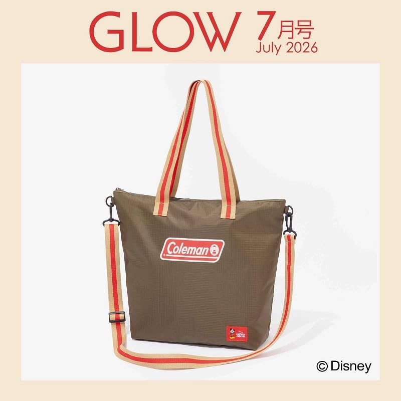 樂天商城 - 【予約商品】GLOW （グロー） 2026年7月号 コールマン 大人のカジュアルバッグ 付録付き