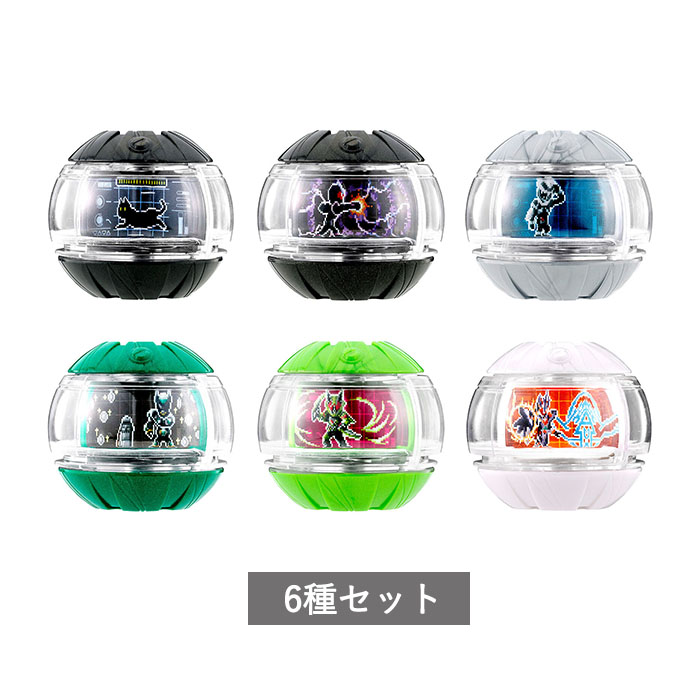 【予約商品 11月発売予定 】仮面ライダーゼッツ GPライダーカプセム03 全6種 セット コンプリート ガチャ がちゃのサムネイル