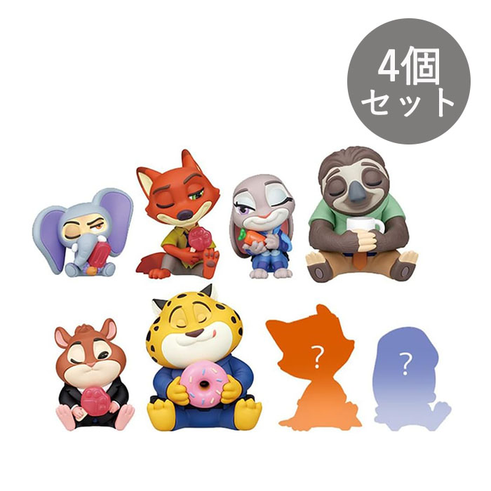 樂天商城 - 【予約商品】 PERIHAPI! 肩ズンHug. ズートピア タカラトミーアーツ (TAKARATOMY A.R.T.S) 4個セット ［バラ売り］