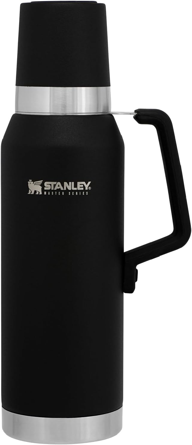STANLEY スタンレー マスター真空ボトル 02659-032 1.3L マットブラック 水筒 保温 保冷 ステンレスボトル ウォーターボトル アウトドア キャンプ 正規品